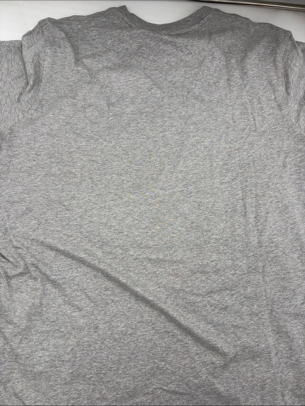 Adidas Trefoil Essentials Short Sleeve T-Shirt in Medium Grey Heather